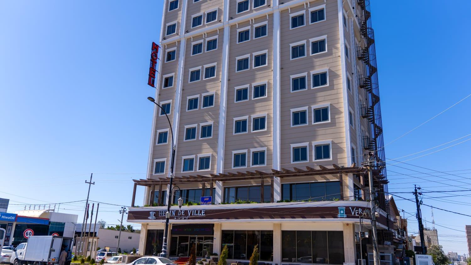 Hotel Hilen De Ville Эрбиль Экстерьер фото